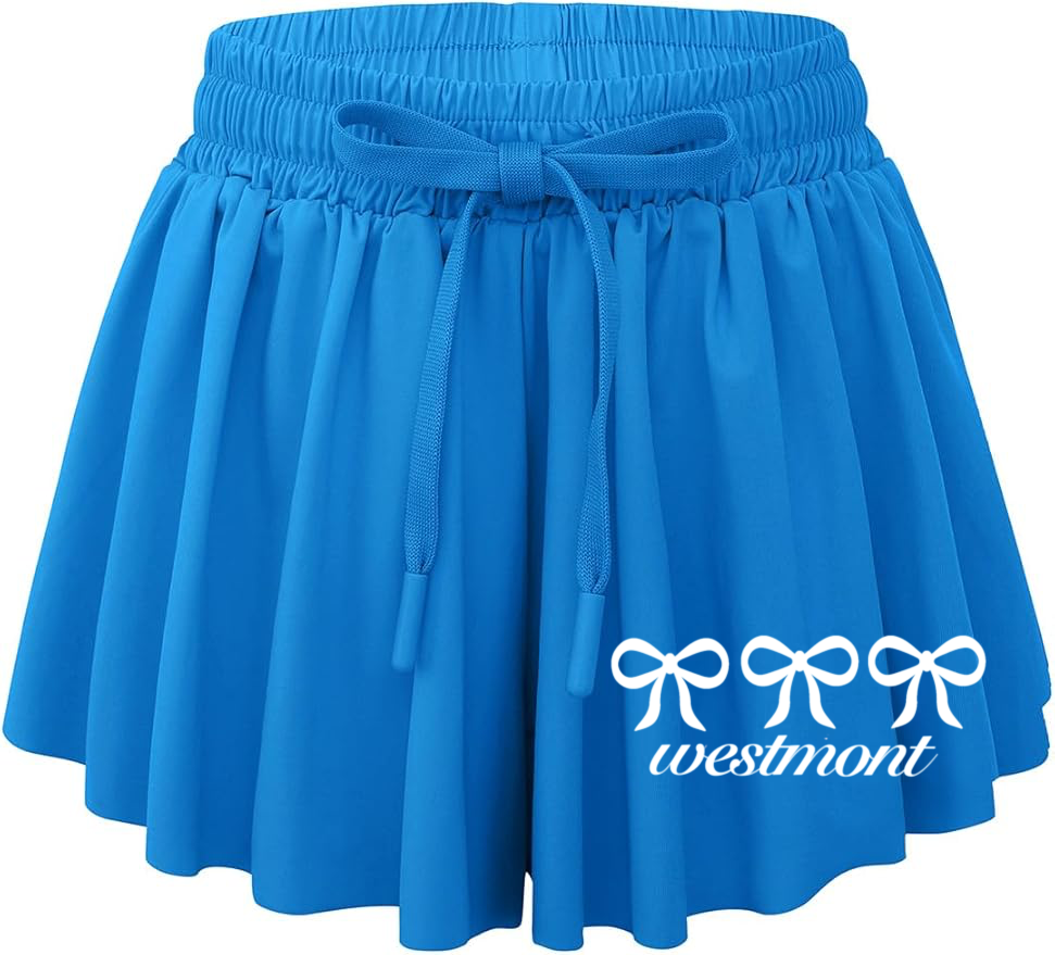Camp Triple Bow Flutter Shorts