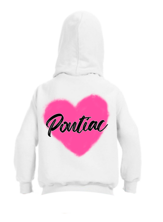 CUSTOM CAMP Airbrush Heart Hoodie