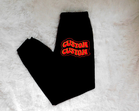 CUSTOM COLLEGE- Retro Sweats