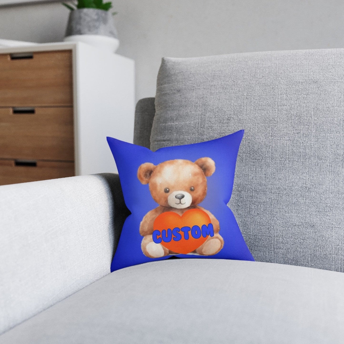 CUSTOM COLLEGE- Teddy Pillow