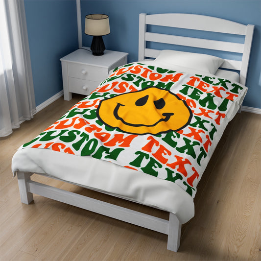 CUSTOM COLLEGE- Smile Blanket