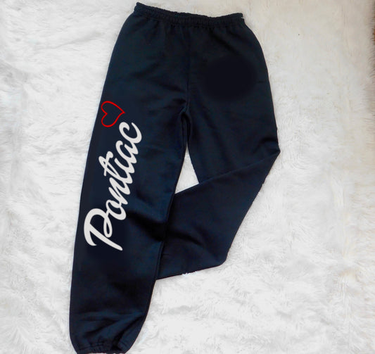 CUSTOM Cursive Heart Sweats | Sleepaway Camp Tee | Sleepaway Camp Gifts | Camp Bunk | Bunk Junk | Visiting Day | Customized Camp Clothing