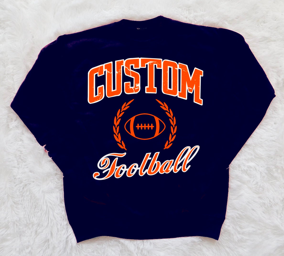 Custom College Football Season Crew |Custom College Gift | Bed Party Gifts | Bed Party | Graduation Gift | College Crewneck | Gameday Outfit