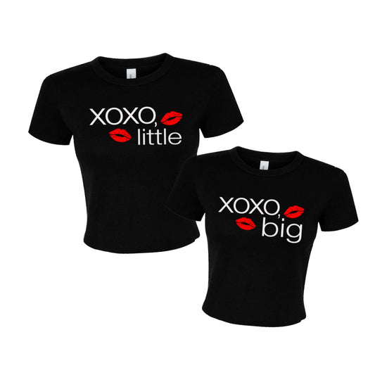 Big Little XOXO Tank/Tee | Sorority | Sorority Gift | Big Little | Big Little Gift | Big Little Basket | Big Little Shirts