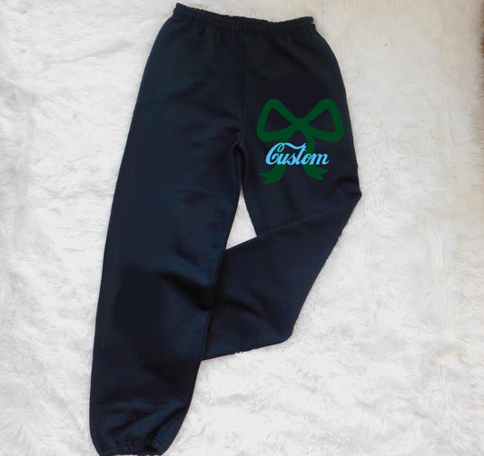 Custom College Coquette Sweats |Custom College Gift | Bed Party Gifts | Bed Party | Graduation Gift | Custom College Clothes |