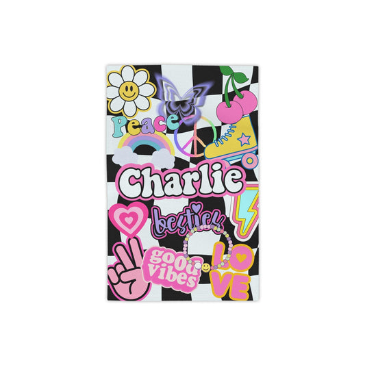 Custom Name/Print Kids Beach Towel | Custom Camp Clothes | Sleepaway Camp | Bunk Junk | Visting Day | Camp Items| Custom Camp | Kids Gifts