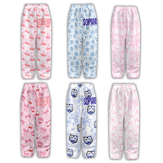 Pick Your Pattern Girly Pajama Pants