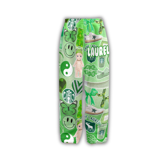 Camp Colors Pajama Pants Girls