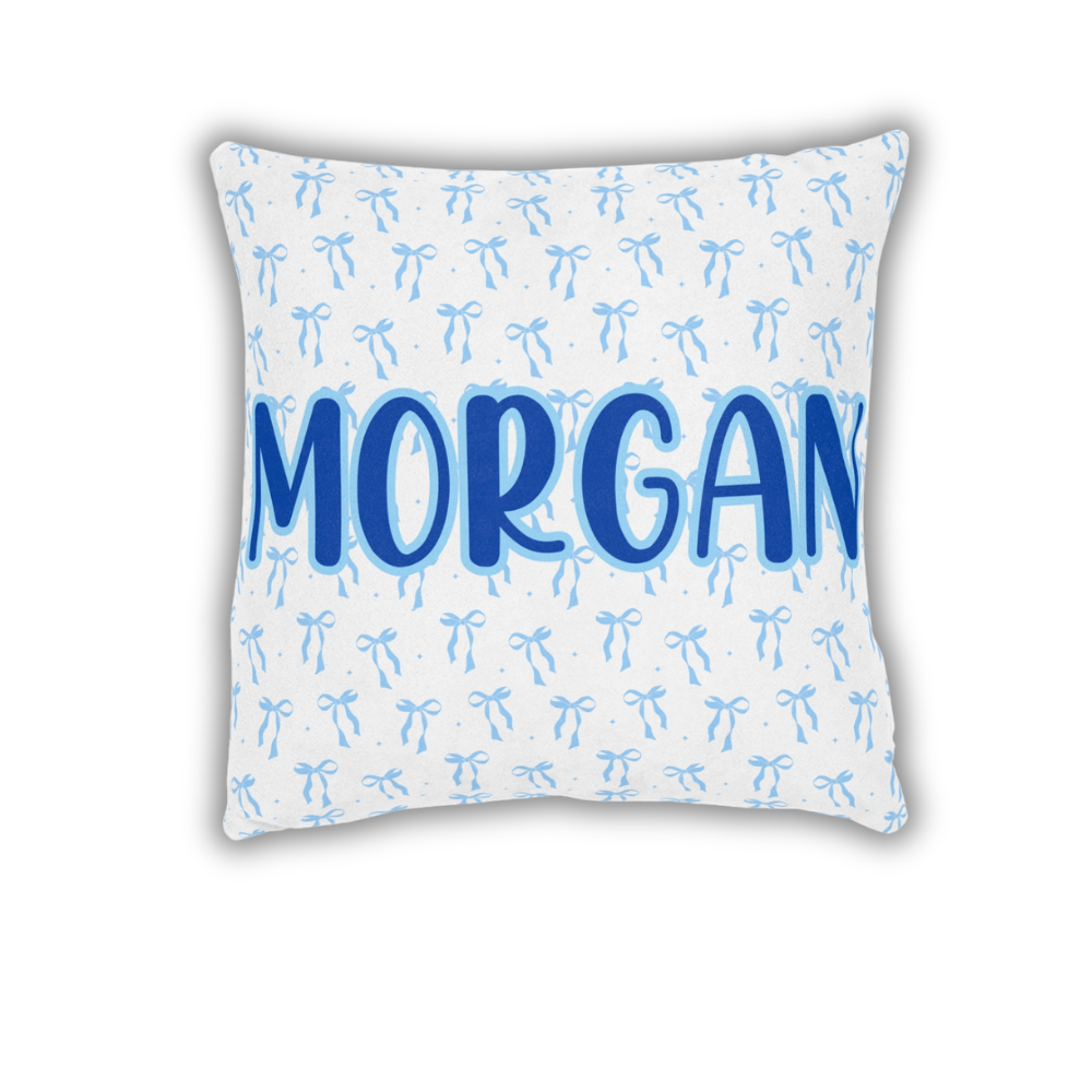 Girls Custom Name Pillow
